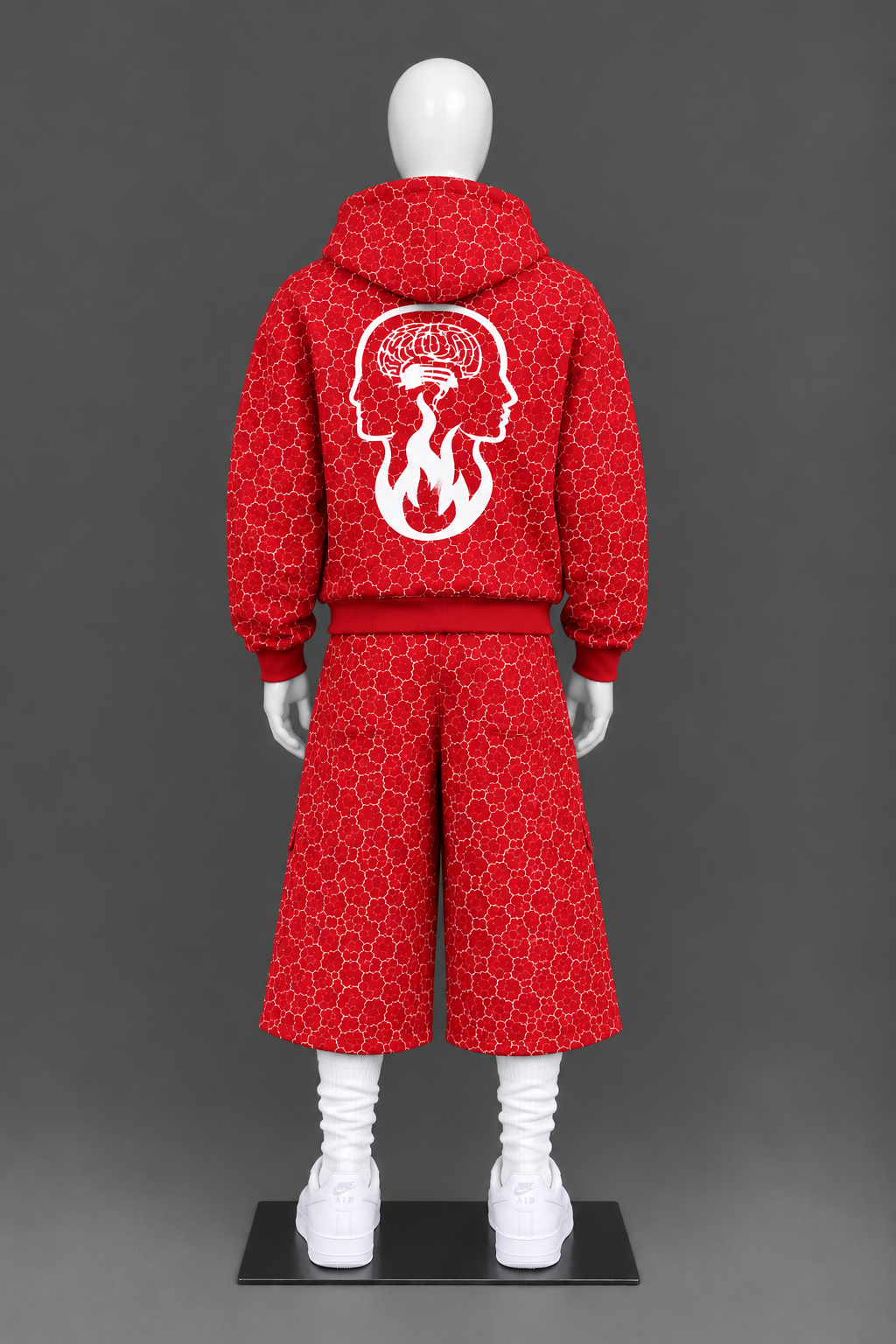 Red Jorts Set
